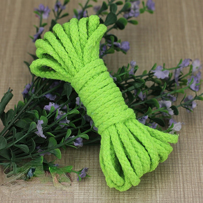 5 metara/lot 5 mm 100% pamuk, ukrasni upleteni pleteni konopci, uže za kućnu izradu, ručno rađene dodatke za ukrašavanje