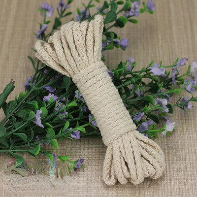5 metara/lot 5 mm 100% pamuk, ukrasni upleteni pleteni konopci, uže za kućnu izradu, ručno rađene dodatke za ukrašavanje