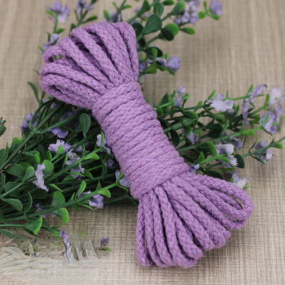 5 metara/lot 5 mm 100% pamuk, ukrasni upleteni pleteni konopci, uže za kućnu izradu, ručno rađene dodatke za ukrašavanje