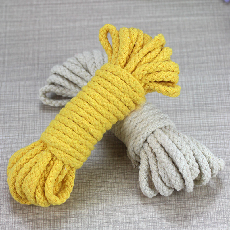 5 metara/lot 5 mm 100% pamuk, ukrasni upleteni pleteni konopci, uže za kućnu izradu, ručno rađene dodatke za ukrašavanje