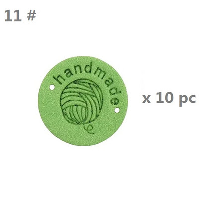 10 gab. Roku darbs PU ādas etiķetes Ādas tamborēšanas etiķetes Apģērbs Roku darbs Reljefs birkas ar caurumiem Rotājumi Trikotāžas Āda