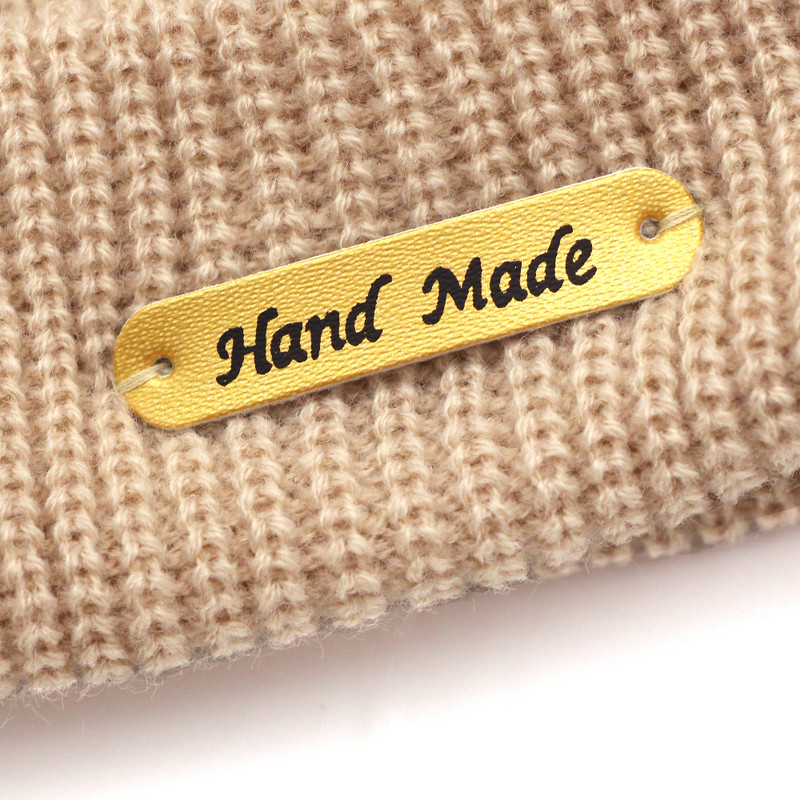 50 buc. 49x10mm Etichete realizate manual Etichete realizate manual Etichete din piele sintetică PU Etichetă cu mozaic pentru cusut pentru haine Genți Pălărie