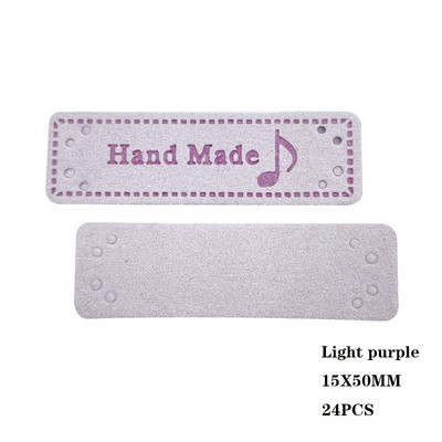 4 lehetőség Zene logó Kézzel készített bőr címkék ruházathoz Márka varrás címke zenéhez Ajándék név Kézzel készített bőr címke