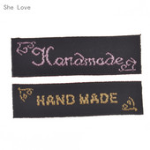 Chzimade 50kom Ručno izrađeni vez Perive naljepnice za odjeću za traperice Torbe Šivanje kućanskih dodataka