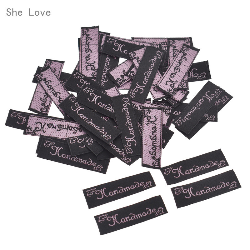 Chzimade 50kom Ručno izrađeni vez Perive naljepnice za odjeću za traperice Torbe Šivanje kućanskih dodataka