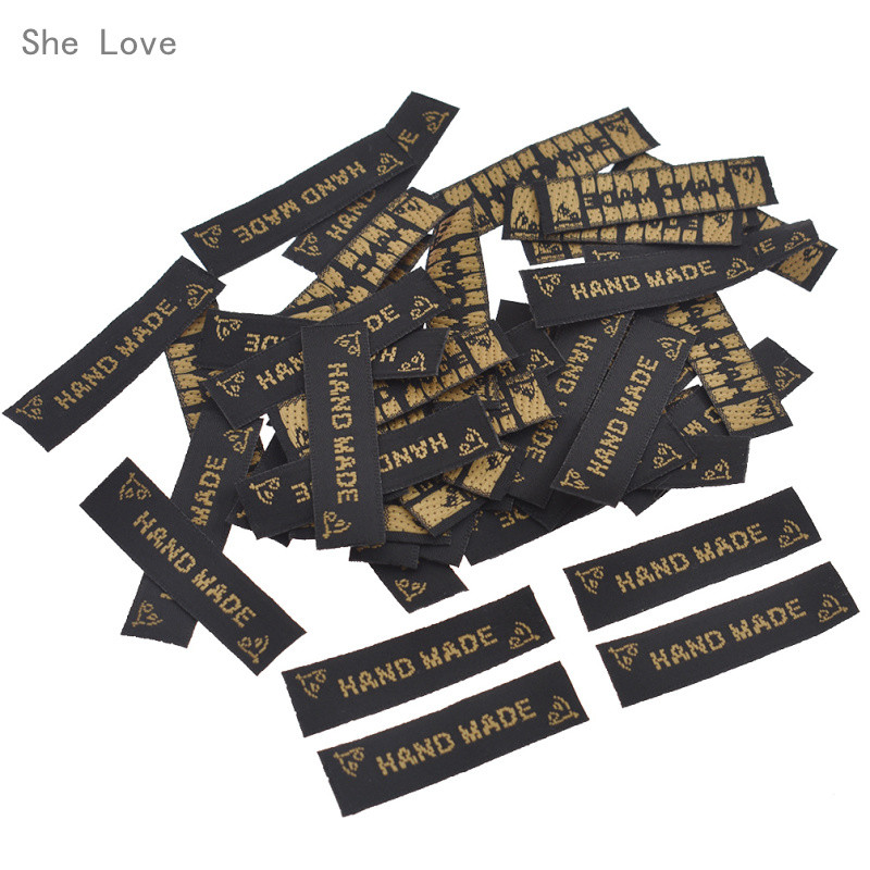 Chzimade 50kom Ručno izrađeni vez Perive naljepnice za odjeću za traperice Torbe Šivanje kućanskih dodataka