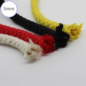 5 mm x 10 m Culoare 8 fire din bumbac solid frânghie fitil frânghie capac de talie frânghie frânghie pachete manual excipienți 10 metri