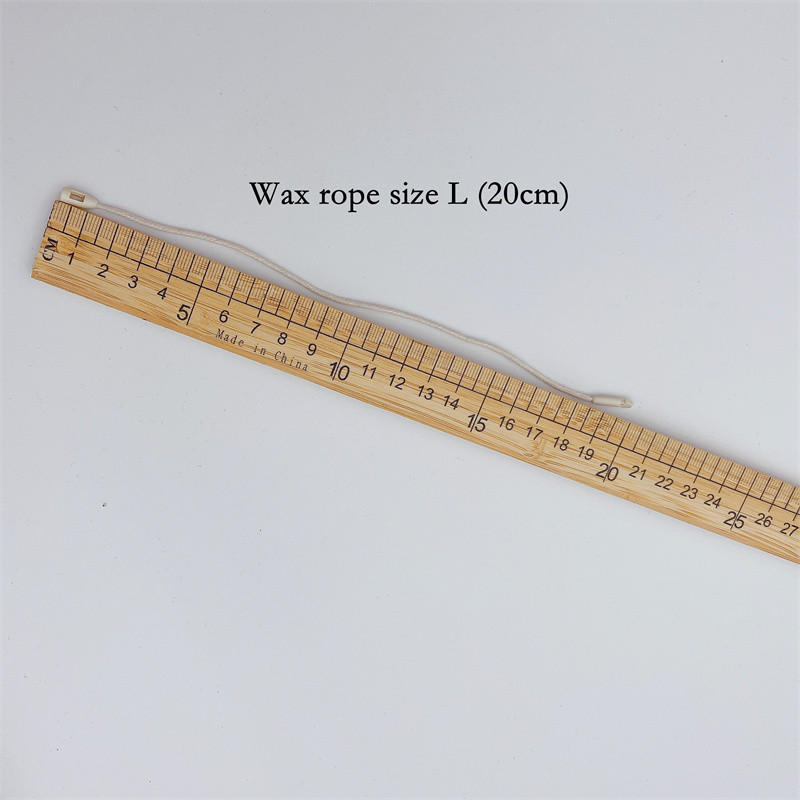 Crno/bijelo/bež oznaka odjeće Voštano uže Oznaka odjeće Uže Konopac Snap Lock Pin Loop Spojnice DIY naljepnice odjeće Dodaci