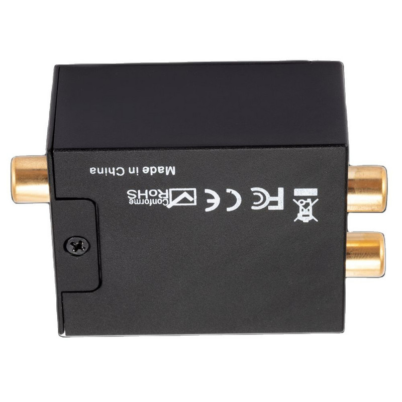 Digitalno-analogni audio konverter Bluetooth-kompatibilno optičko vlakno Toslink koaksijalni signal u RCA R/L audio dekoder SPDIF DAC