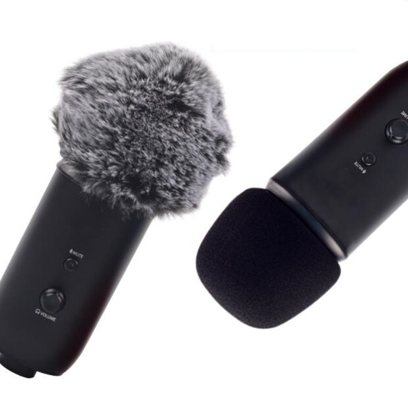 Pjenasti vjetrobran s mikrofonom s pop filterom kompatibilan s Blue Yeti Pro USB mikrofonom, poklopcem za mikrofon koji filtrira neželjene zvukove snimanja