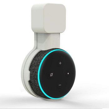 Στήριγμα τοίχου Echo Dot, βραχίονας διαχείρισης καλωδίου για ηχείο Alexa Echo Dot 3ης γενιάς (Βύσμα EU US UK)