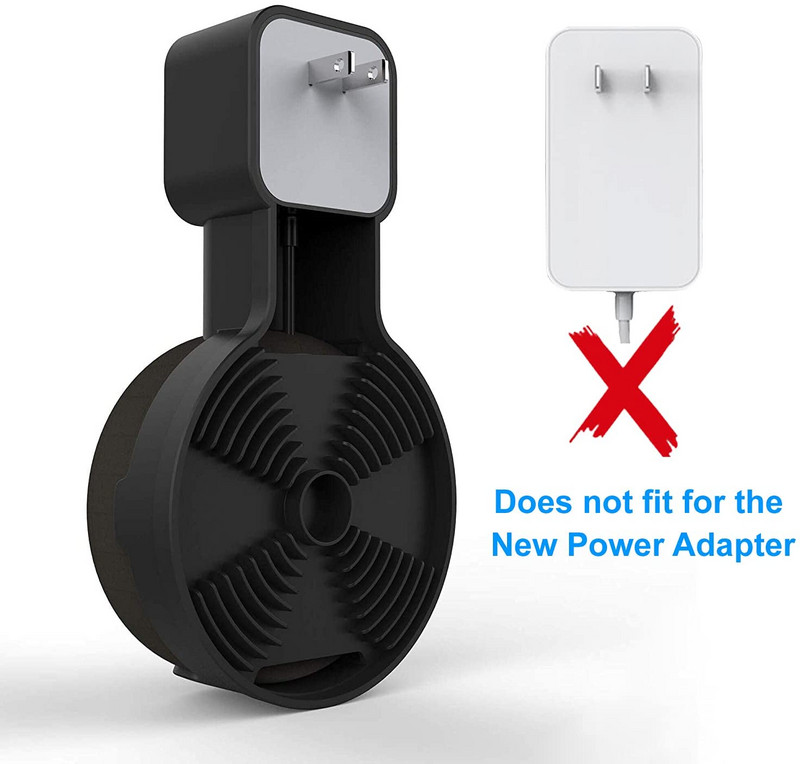 Suport de montare pe perete Echo Dot, suport de gestionare a cablului pentru difuzorul Alexa Echo Dot generația a 3-a (fișă UE SUA Marea Britanie)