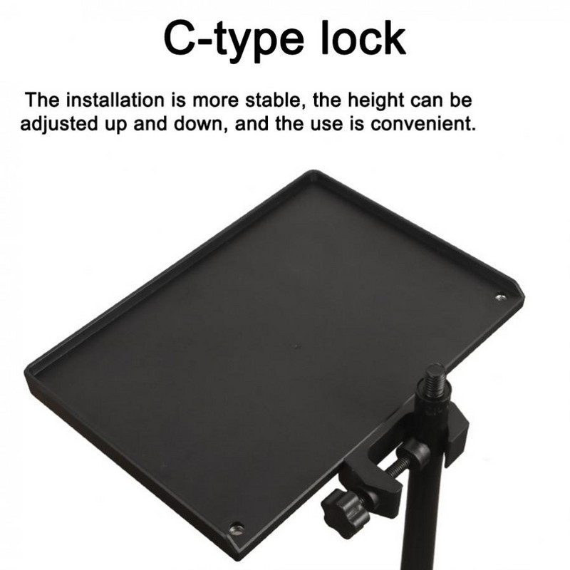 Ladica za zvučnu karticu, postolje za mobilni telefon, stezaljka, 1/4 inča, plastični stalak za živi mikrofon s navojem, prikladan za nosač stativa