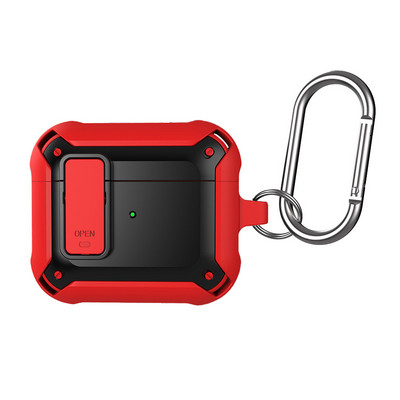 Armor Switch Защитен капак за Airpods 3 Case 2021 TPU PC капак за слушалки за Apple Airpods Pro 1 2 3 Case Слушалки Ключодържател