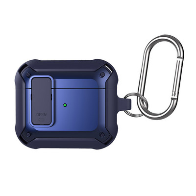 Armor Switch Защитен капак за Airpods 3 Case 2021 TPU PC капак за слушалки за Apple Airpods Pro 1 2 3 Case Слушалки Ключодържател