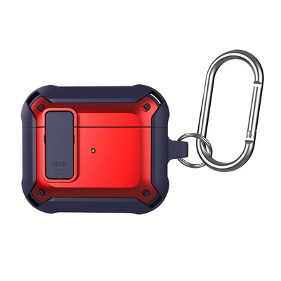 Armor Switch Защитен капак за Airpods 3 Case 2021 TPU PC капак за слушалки за Apple Airpods Pro 1 2 3 Case Слушалки Ключодържател