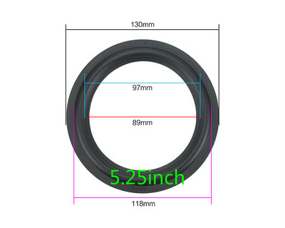 Difuzor de dimensiune nouă Accesorii de reparație pentru suspensie surround din cauciuc pentru 2 inch 2,5 inch 3,5 inch 4inch 4,5 inch 5,25 inch 6,5 inch 8 inch