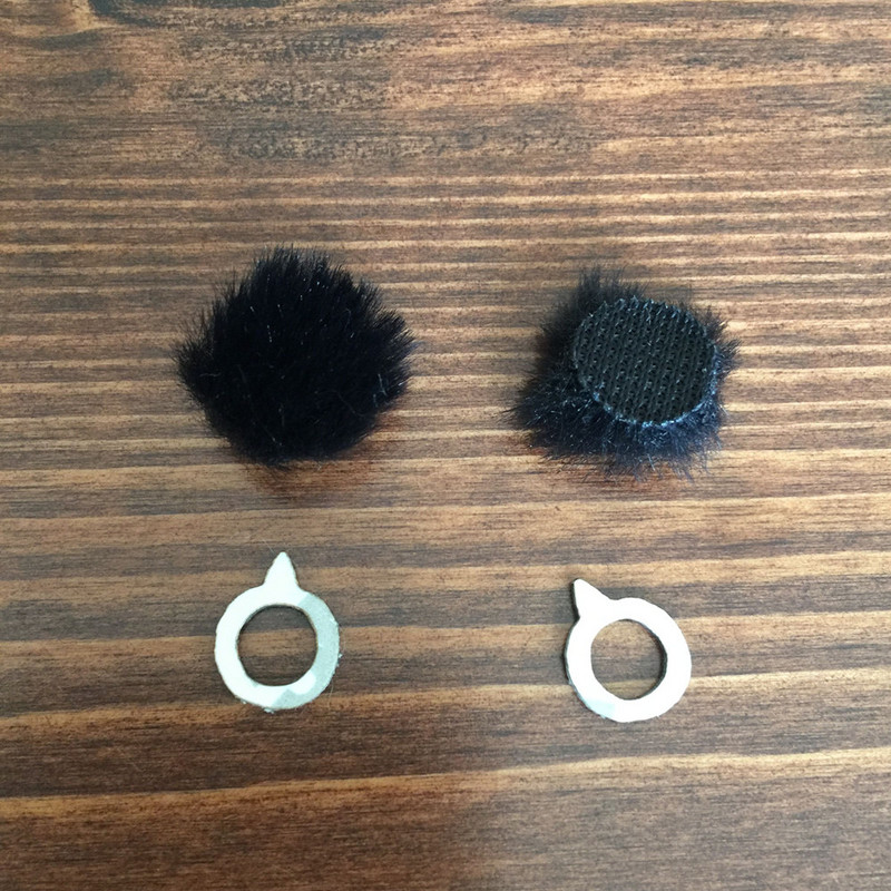 10PCS Dead Cat Micromuff originalni prigušivač za vjetar za SonyDSCRx100 RX100IV RX100M5 poklopac mikrofona za vjetar za seriju Sony