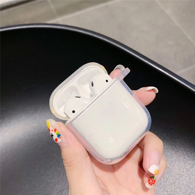Luxury Bling Glitter Clear Θήκη ακουστικών για Airpods Pro 2 Ασύρματο κάλυμμα ακουστικών για Air Pods 3 2 1 Ακουστικά Μαλακό Κουτί σιλικόνης