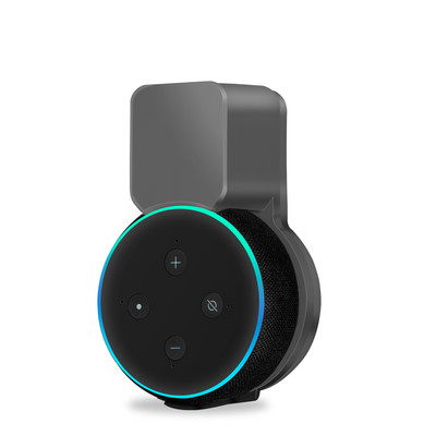 Държач за стенен монтаж Echo Dot, закачалка за високоговорител Аксесоари за пестене на място Вградено управление на кабела за високоговорител Echo Dot 3 САЩ ЕС UK Щепсел