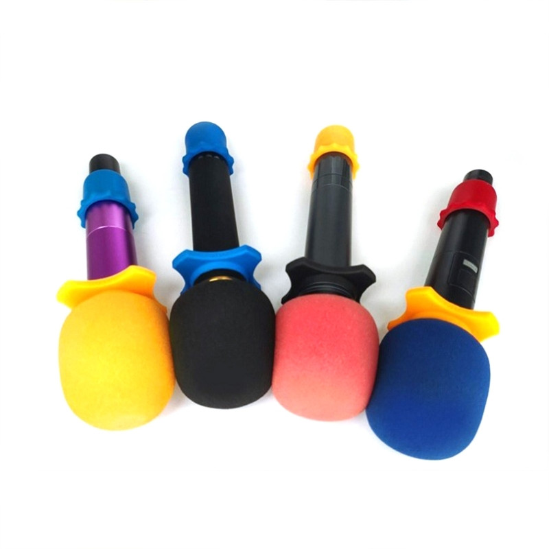 Prsten protiv kotrljanja za ručni mikrofon Protuklizni poklopac mikrofona otporan na udarce Protuklizni rukavi Zaštita KTV mikrofona