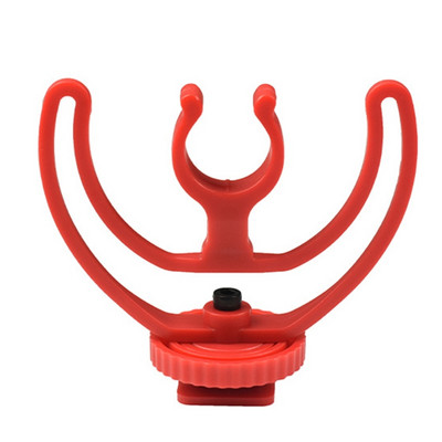 R91A uue kaamera Hot Shoe Shock Mount koos Rycote Lyre kronsteiniga Rode VideoMicro VideoMic Me mikrofoni jaoks