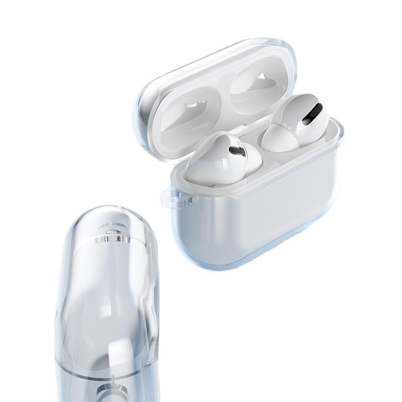 Silikoninis skaidrus dėklas, skirtas Apple Airpods 1 2 3 dangtelis ausinių dėklas Airpods Pro Apsauginis dėklas, skirtas Air pods 3 2 1 Pro Cover