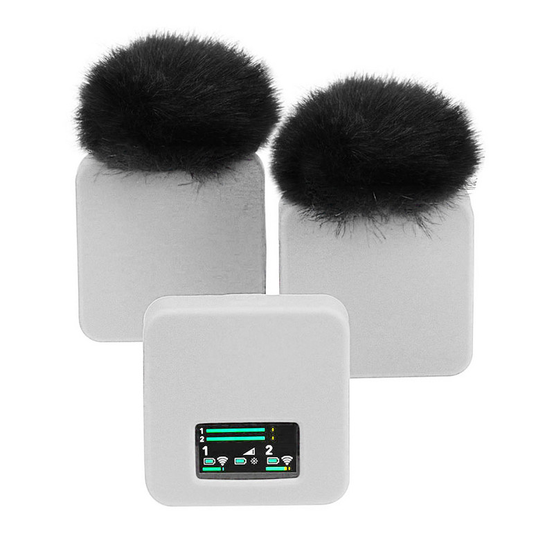 3 kom/set Mekana silikonska torbica za mikrofon za RODE Wireless Go II/RODE Wireless GO 2 pribor za bežični mikrofon