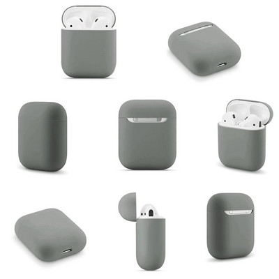 Ultra-tanke silikonske futrole za Apple AirPods 2 Generation bežične slušalice Zaštitna kutija za Air Pods 1 Case Dodaci