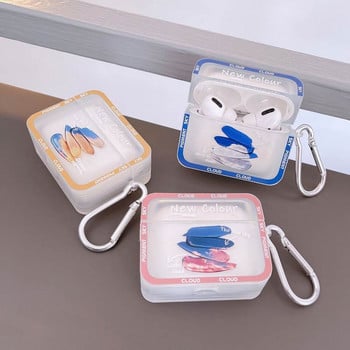 Моден силиконов калъф Snow Mountain Moon за Apple Air Pods 1 2 Pro 2nd Bag Аксесоари за безжични слушалки Капак за кутия Airpod 3