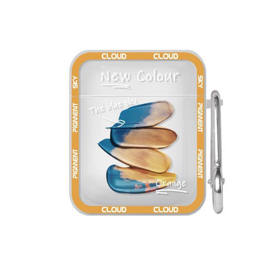 Modna silikonska torbica Snow Mountain Moon za Apple Air Pods 1 2 Pro 2nd Bag Dodatna oprema za bežične slušalice Navlaka za Airpod 3 Box