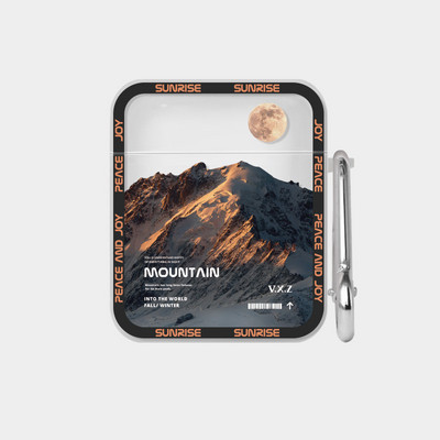 Modna silikonska torbica Snow Mountain Moon za Apple Air Pods 1 2 Pro 2nd Bag Dodatna oprema za bežične slušalice Navlaka za Airpod 3 Box