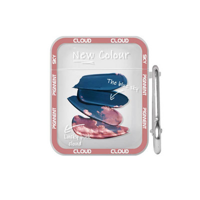 Modna silikonska torbica Snow Mountain Moon za Apple Air Pods 1 2 Pro 2nd Bag Dodatna oprema za bežične slušalice Navlaka za Airpod 3 Box