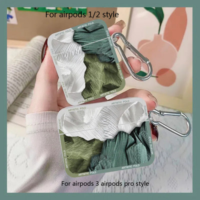 Modna silikonska torbica Snow Mountain Moon za Apple Air Pods 1 2 Pro 2nd Bag Dodatna oprema za bežične slušalice Navlaka za Airpod 3 Box