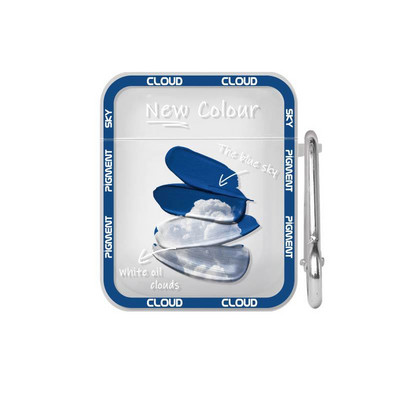 Modna silikonska torbica Snow Mountain Moon za Apple Air Pods 1 2 Pro 2nd Bag Dodatna oprema za bežične slušalice Navlaka za Airpod 3 Box