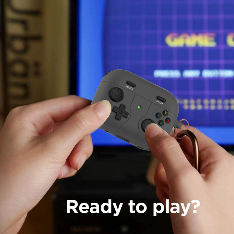 2022 új tok Airpods Pro 2 3D Gamepad Gameboy air pods pro 2022 fülhallgató-tartozékok Puha védőtok Airpods pro2-hez