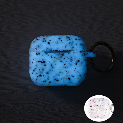 Éjszakai fluoreszkáló világító fülhallgató-tok AirPods Pro-hoz 1 2 3 Bluetooth-fülhallgató-tok AirPods-hoz 1 2 3. Borító Az AirPods Pro-hoz