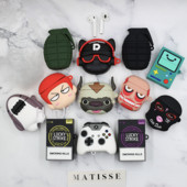 3D crtana torbica za slušalice za AirPods Pro Bluetooth kutija za slušalice za AirPods 1 2 3. Nova maska za kramofon Dodatna oprema Torbica za par