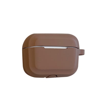 Husă de modă ciocolată kaki pentru Apple Airpods Pro 3 Husă Husă din silicon pentru căști pentru Airpods 3 a treia generație air pod 2 1 Husă