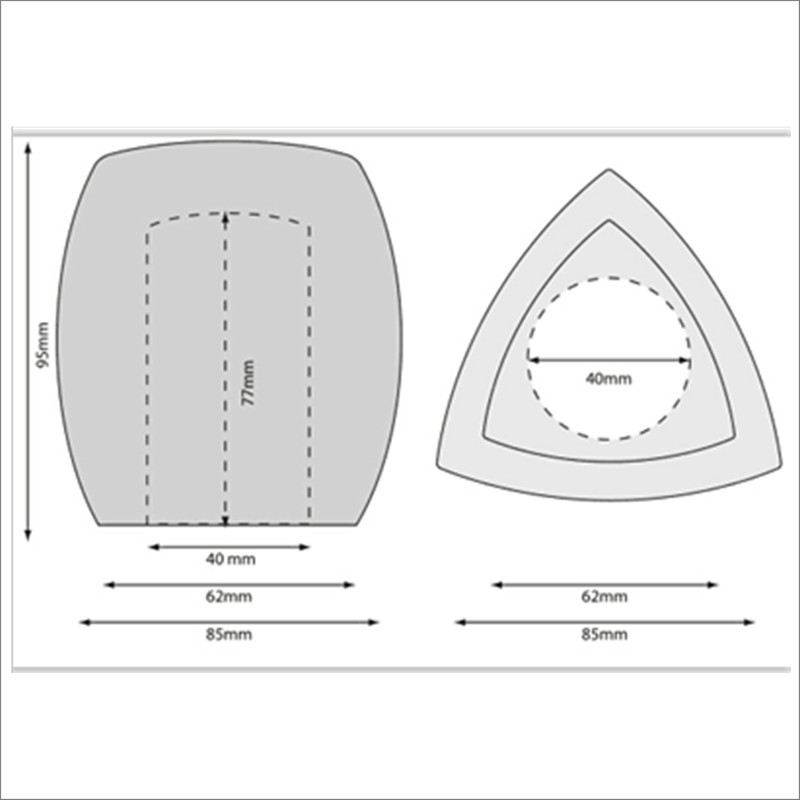 Mikrofon od pjene Vjetrobransko staklo Mikrofon Poklopac od pjene Vjetrobransko staklo za ručni mikrofon Mikrofoni za intervjue 3 boje