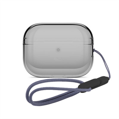 2022-es ÚJ tokpánt az Airpods Pro-hoz 2. generációs Apple Air Pods Pro 2-tokhoz, kiváló minőségű akasztókötél színes borítással