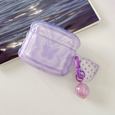 INS Heart Windmil fejhallgató tok AirPodshoz AirPod 2 3 tok aranyos medve színes gyöngyök medál puha szilikon tok AirPods Pro-hoz