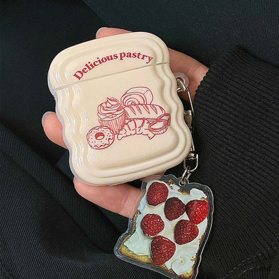 INS Heart Windmil fejhallgató tok AirPodshoz AirPod 2 3 tok aranyos medve színes gyöngyök medál puha szilikon tok AirPods Pro-hoz