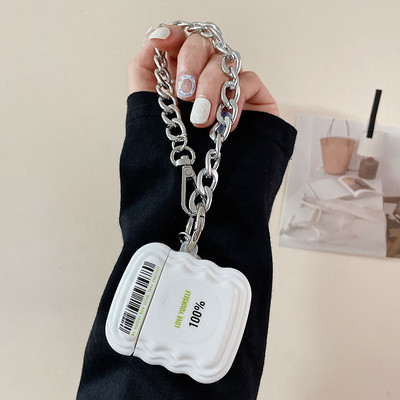 INS Heart Windmil fejhallgató tok AirPodshoz AirPod 2 3 tok aranyos medve színes gyöngyök medál puha szilikon tok AirPods Pro-hoz