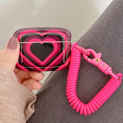 INS Heart Windmil fejhallgató tok AirPodshoz AirPod 2 3 tok aranyos medve színes gyöngyök medál puha szilikon tok AirPods Pro-hoz