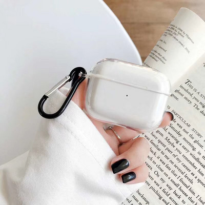 Korean Smiley Flower Case za Apple AirPods 3 Prozirna zaštitna maska za AirPods 1 2 AirPods Pro 2nd Cases s privjeskom za ključeve