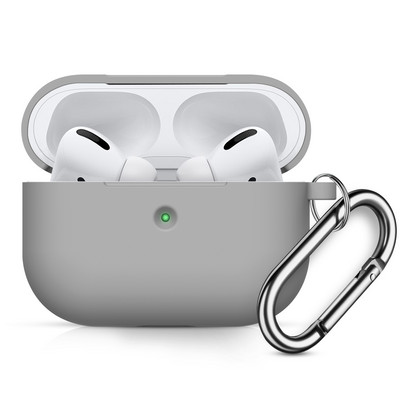 Za AirPods Pro kućište Bežične Bluetooth slušalice Zaštitna za AirPods Pro Silikonski poklopac Dodaci za slušalice s karabinerom