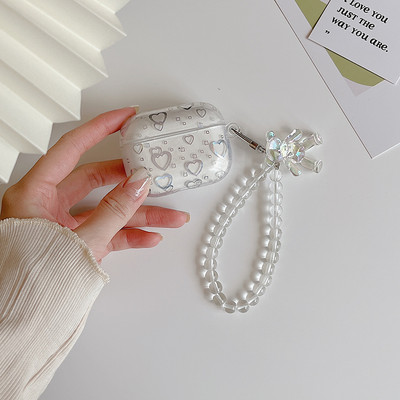 AirPods Pro tokhoz Puha szilikon burkolat AirPods 3 tokhoz Airpods 3 pro 2 tokhoz 1 funda girls gyöngyházhéj coque airpod 3 pro-hoz