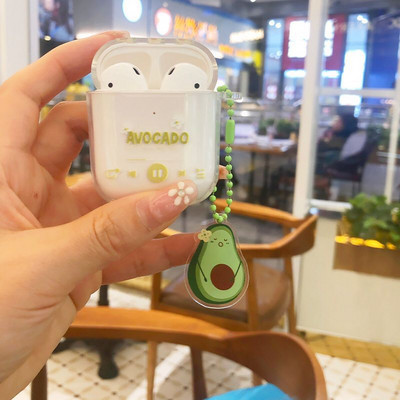 Roztomilé puzdro na slúchadlá s čerstvým kvetom pre AirPods 1 2 Pro, priehľadné TPU puzdro na Air Pods 3 Bluetooth slúchadlá s kľúčenkou