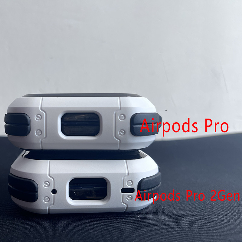 Pro 2 maska za Airpods pro Case TPU PC maska za Apple AirPods 3 2 Case Dodaci Bežične slušalice s dizajnom privjeska